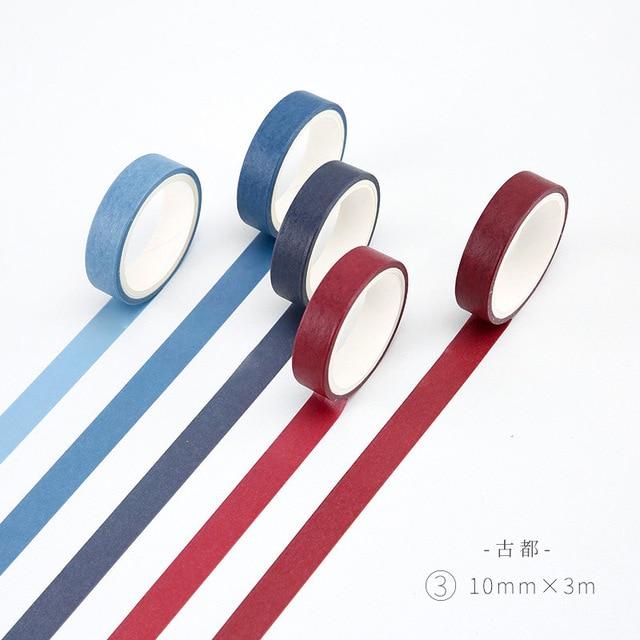 5pcs/lot Rainbow Washi Tape Set