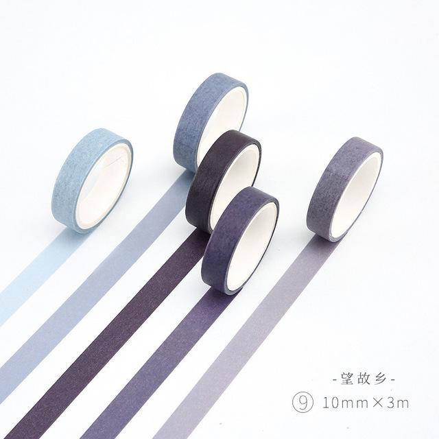 5pcs/lot Rainbow Washi Tape Set