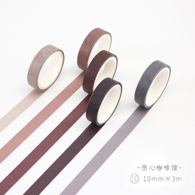5pcs/lot Rainbow Washi Tape Set