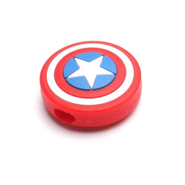 Cute Cartoon Animel Cable Protector For Iphone Usb cable Chompers Holder