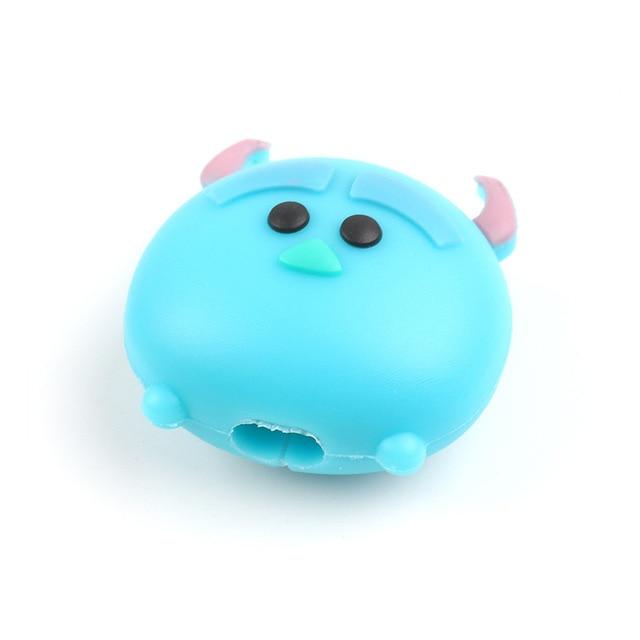 Cute Cartoon Animel Cable Protector For Iphone Usb cable Chompers Holder