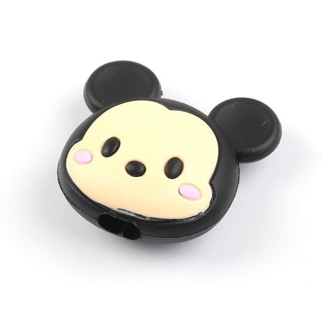 Cute Cartoon Animel Cable Protector For Iphone Usb cable Chompers Holder