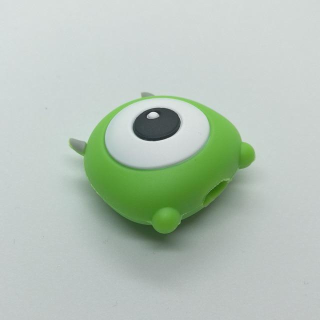 Cute Cartoon Animel Cable Protector For Iphone Usb cable Chompers Holder