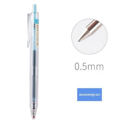 1pc 0.5mm Simple Stationery 24 Color Gel Pen
