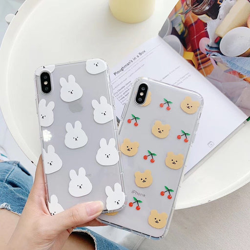 Cute Cartoon Animal Phone Case For İphone Xs MAX XR X 6 6s 7 8 plus