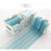 Basic Color Cute Washi Tape Set 5pcs/set