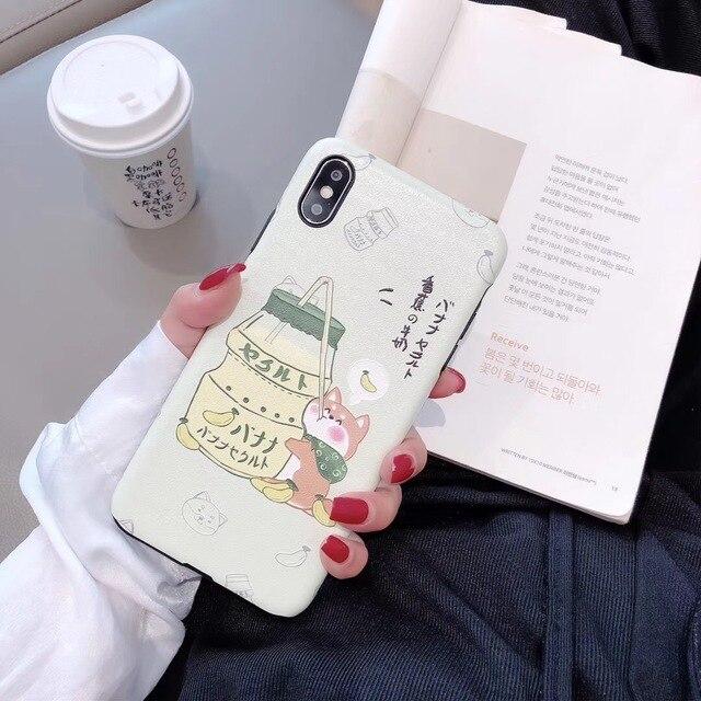 Peach Drink Phone Case for iPhone XS MAX, XR, X, 8, 7, 6S, 6 Plus