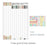1PC 2019 2020 365 Days Paper Wall Calendar