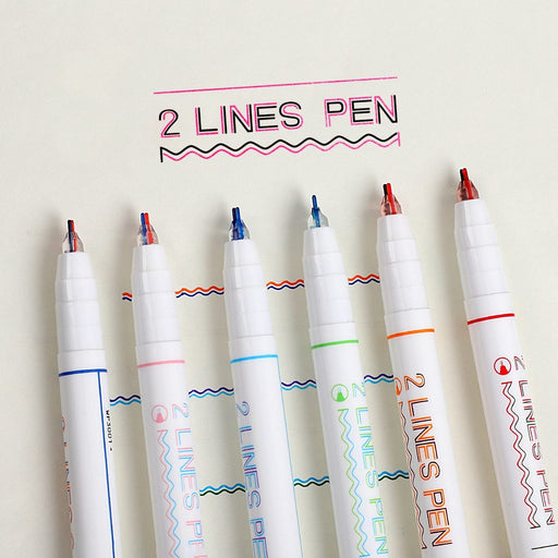 Creative Cute Double Lines
