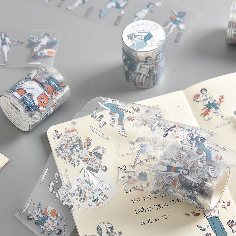Transparent Washi Tape 50mm x 3m