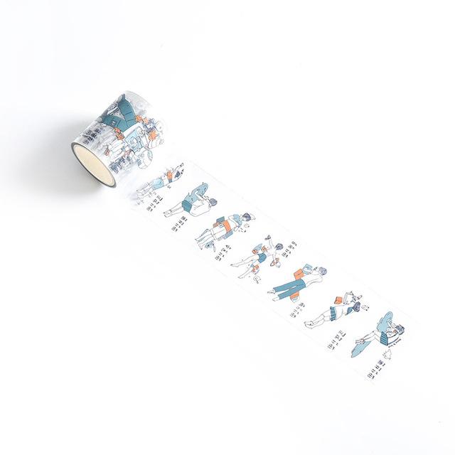Transparent Washi Tape 50mm x 3m