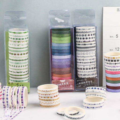 20pcs/pack Multi-Color Washi Tape Set