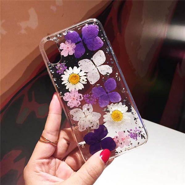 Dried Real Flower Handmade Pressed Phone Cases For iPhone 11 Pro Max, X, XS Max, XR, 6, 6S, 7, 8 Plus
