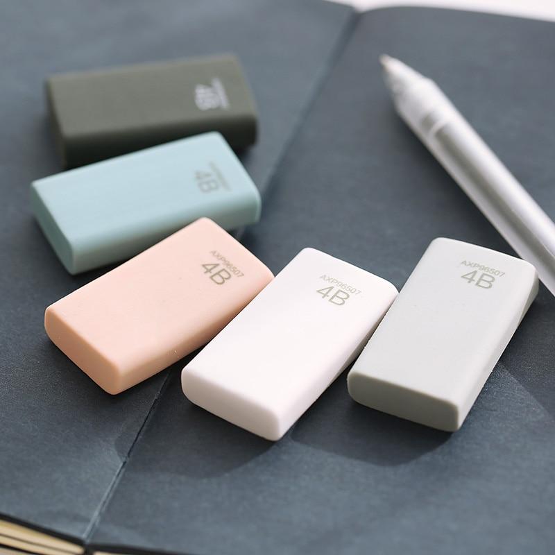 2PCS/LOT Stationery 4B Eraser