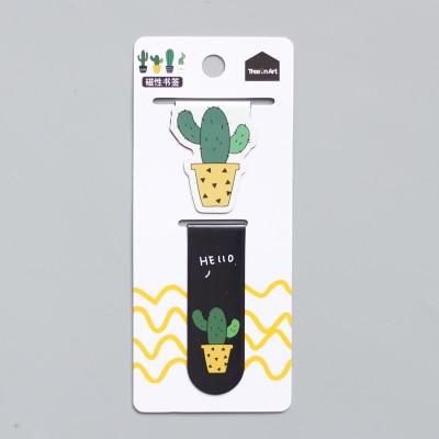 Cactus Magnetic Bookmarks Paper Clip