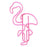 12Pcs/lot Beautiful Flamingo Paper Clip