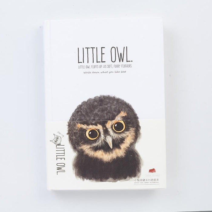 "Little Owl" Big Hard Cover Journal