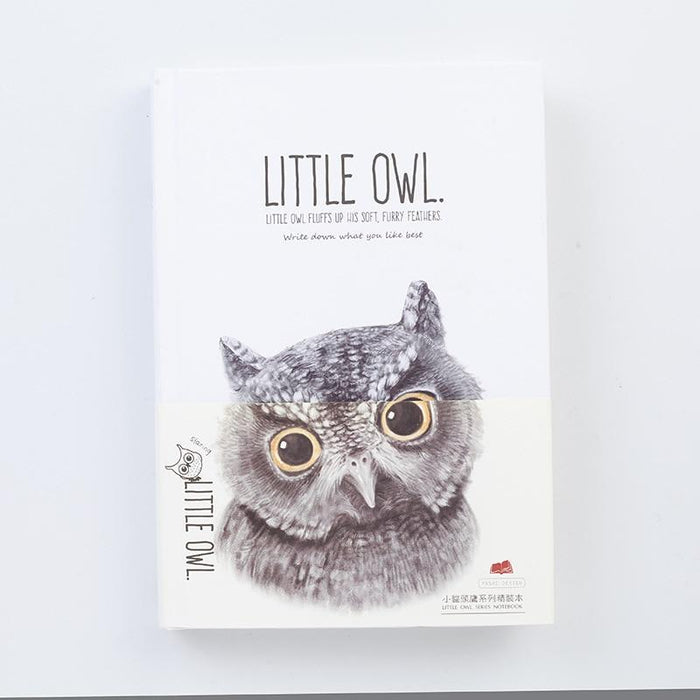 "Little Owl" Big Hard Cover Journal