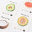 4 Style Tropical Fruits Memo Pad