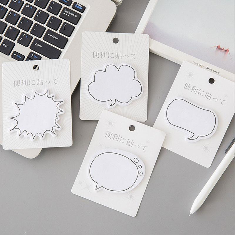 1X kawaii Creative cartoon Dialog Memos
