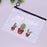 Cactus PVC Waterproof Pencil Cases Transparent