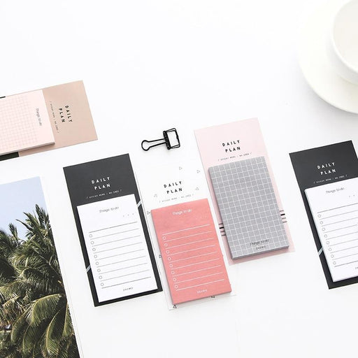 Plan Kraft Paper Sticky Notes