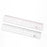 2pcs 15cm 18cm 20cm Transparent Simple Ruler