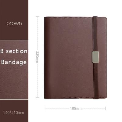 Business High-grade Leather Planner