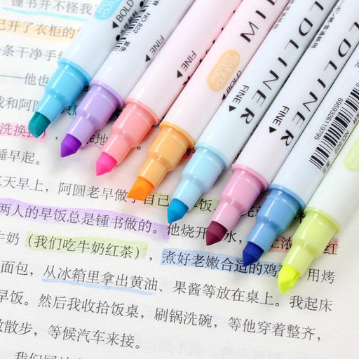 12 Colors/set Japanese Mildliner Pens