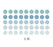 336 Pcs/lot Colorful Dots Washi Tape