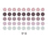 336 Pcs/lot Colorful Dots Washi Tape