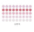 336 Pcs/lot Colorful Dots Washi Tape