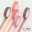 5 Pcs/pack Striped/Grid/Flowers Basic Solid Color Paper Washi Tape