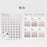Simple 6 Color Circle Calendar Remarks