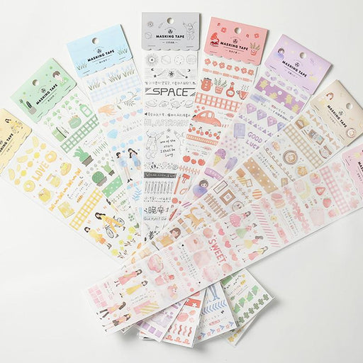Kawaii Daily Life Small Article Series Washi Masking Stickers